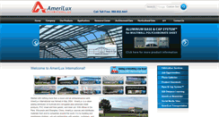 Desktop Screenshot of ameriluxinternational.com